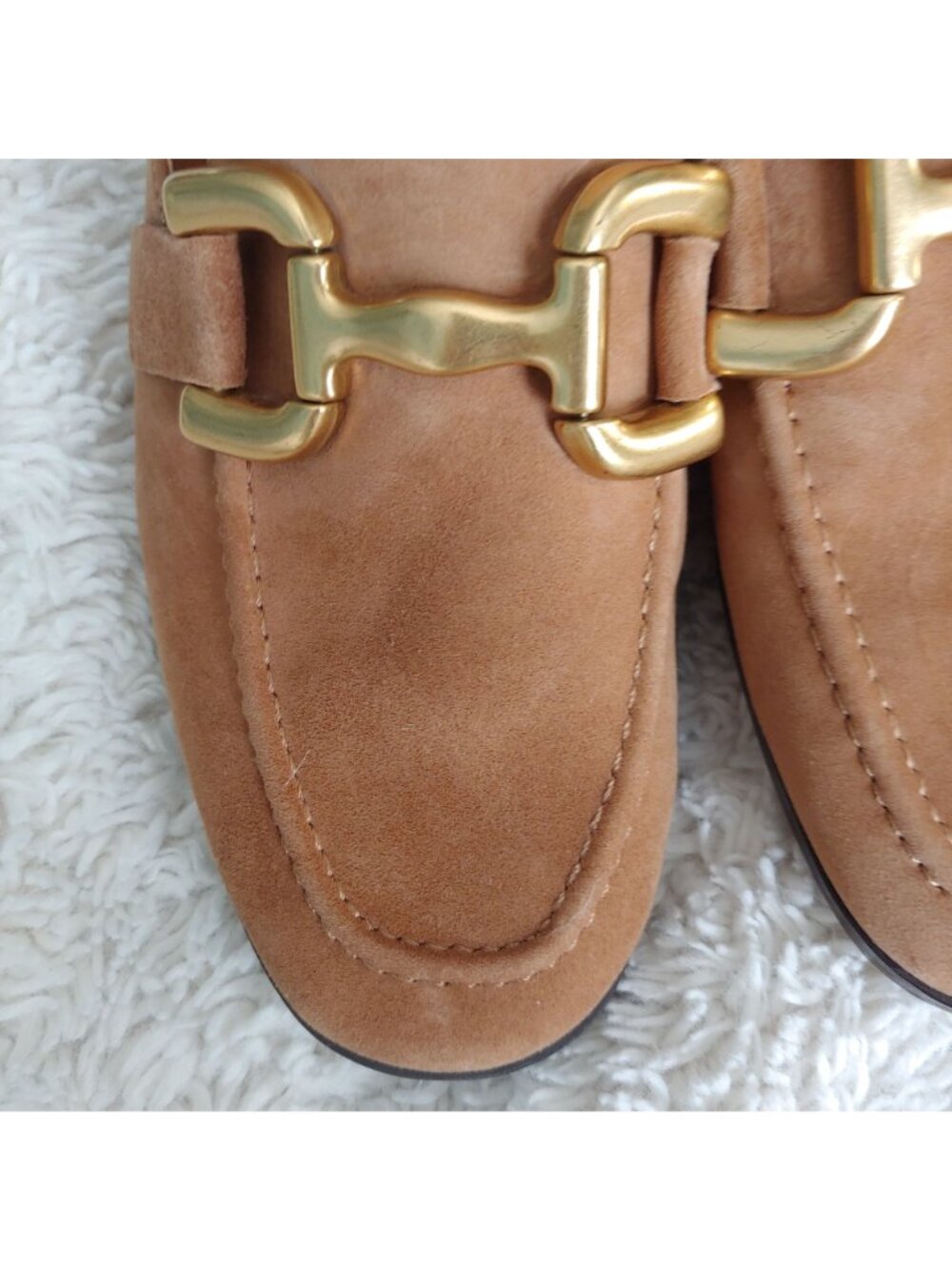 Nine West Lilma Loafer Horsebit Preppy Old Money Staple Suede Office Shoe 11 - Picture 9 of 14